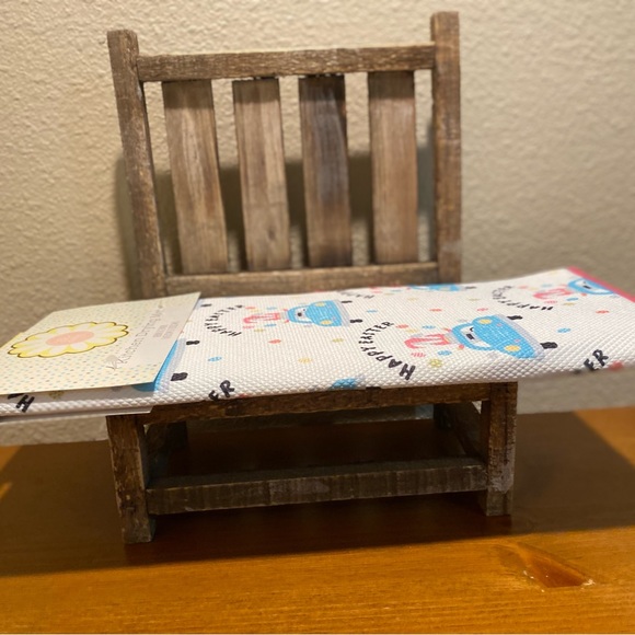 Gnome Easter Dish Drying Mat, Bunny Gnome Driving A Blue Car Dish Drying Mat - Picture 12 of 13